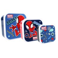 Vadobag Snackbox 3 tlg. Brotboxen Spidey Fresh Bites