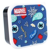 Vadobag Snackbox 3 tlg. Brotboxen Spidey Fresh Bites