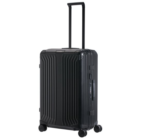 Samsonite Lite-Box Alu Spinner 69 cm mit TSA-Zahlenschloss black