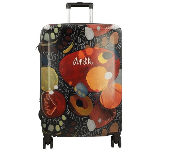 Anekke Alma mittelgroßer Koffer Spinner Größe M 40574-011-schwarz / braun