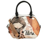 Anekke Alma Bowling Bag Handtasche 40701-238-braun / beige