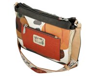 Anekke Alma 3 Compartment Crossbody Bag M 40703-039-braun / beige