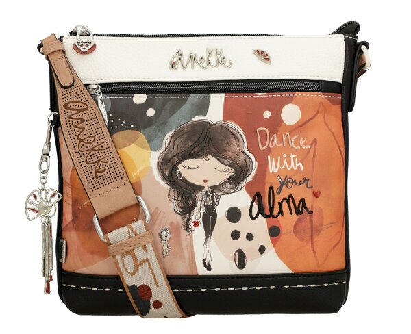 Anekke Alma Crossbody Bag M Umhängetasche 40703-069-braun / beige