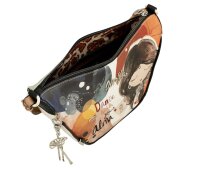 Anekke Alma Crossbody Bag Moonbag Umhängetasche 40703-492-braun / beige