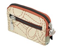 Anekke Alma Coin Purse Schlüsselmäppchen 40709-018-braun / beige