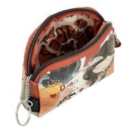 Anekke Alma Coin Purse Schlüsselmäppchen 40709-018-braun / beige