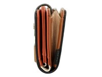 Anekke Alma Mittleres RFID-Portemonnaie Geldbörse 40709-902-braun / beige