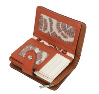 Anekke Alma Mittleres RFID-Portemonnaie Geldbörse 40709-902-braun / beige