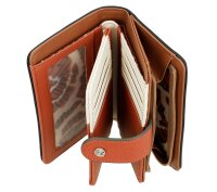 Anekke Alma Mittleres RFID-Portemonnaie Geldbörse 40709-902-braun / beige