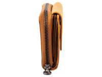 Greenwood Damen Geldbörse BAXX20 Nappa Leder mit RFID mustard