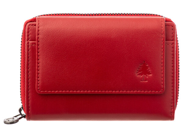 Greenwood Damen Geldbörse BAXX20 Nappa Leder mit RFID rot