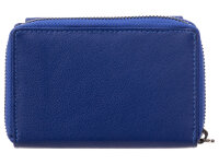 Greenwood Damen Geldbörse BAXX20 Nappa Leder mit RFID royalblue