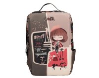 Anekke Mademoiselle Reiserucksack 41585-001-grau / beige