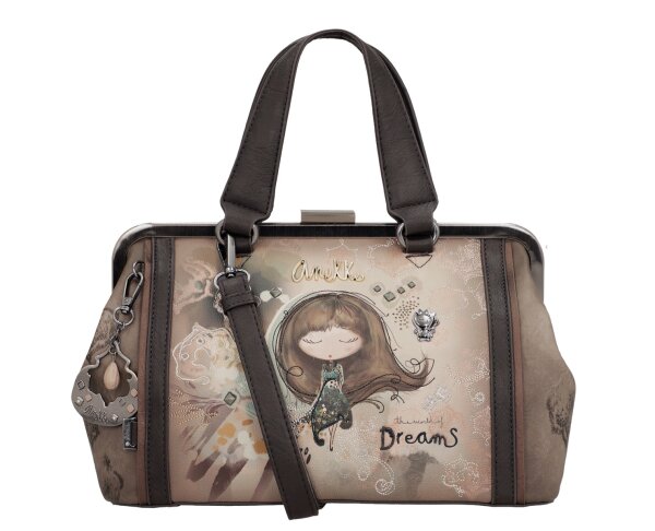 Anekke Real Short Handle Bag Handtasche 41701-009-grau