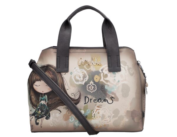 Anekke Real Short Handle Bag L Handtasche 41701-343-grau