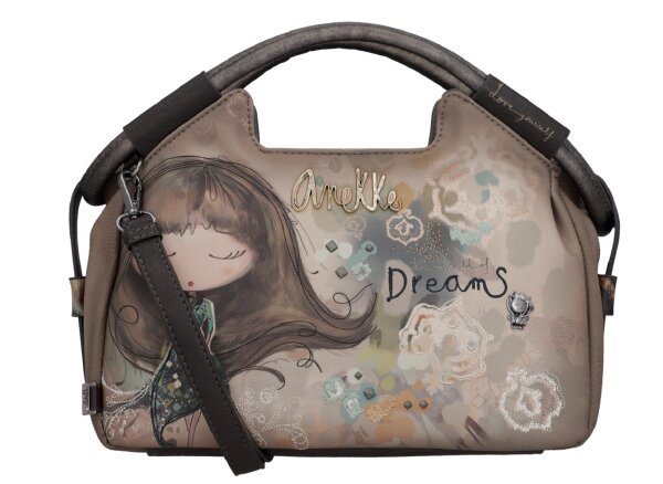 Anekke Real Bowling Bag Umhängetasche 41701-402-grau