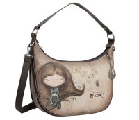 Anekke Real Shoulder Bag Umhängetasche 41702-190-grau