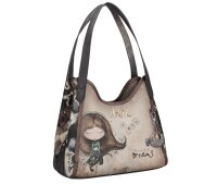 Anekke Real Shoulder Bag Schultertasche 41702-203-grau