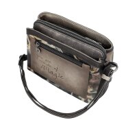 Anekke Real Crossbody Bag 3 Fächer Umhängetasche 41703-258-grau