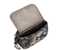 Anekke Real Oval Flap Crossbody Umhängetasche 41703-349-grau