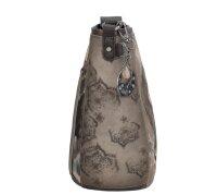 Anekke Real Oval Crossbody Bag M Umhängetasche 41703-517-grau