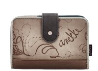 Anekke Real Mittleres RFID-Portemonnaie Geldbörse...