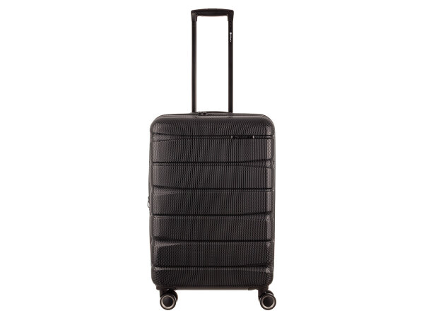 Franky 65er Spinner Dehnfalte ABS13 Hartschalenkoffer mit TSA-Schloss black II