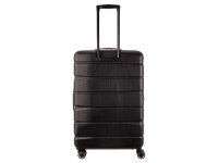 Franky 75er Spinner Dehnfalte ABS13 Hartschalenkoffer mit TSA-Schloss black II