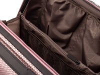 Franky ABS13 Beautycase Handgepäck Hartschale mit TSA-Schloss shiny rose II