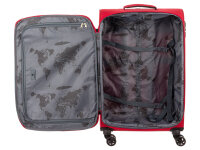 Franky T22S-DW/DR Spinner 55er mit Zahlenschloss  Gr. S rot
