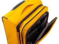 Franky Koffer Gr. S Reisegepäck T27-B Spinner 55er mit Dehnfalte