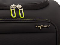 Franky Beautycase T27-B Weichgepäck Reisegpäck black/green