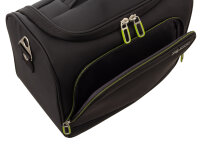 Franky Beautycase T27-B Weichgepäck Reisegpäck black/green