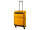 Franky Koffer Gr. M Reisegepäck T27-B Spinner 65er mit Dehnfalte darkyellow/black