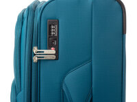 Franky Koffer Gr. M Reisegepäck T27-B Spinner 65er mit Dehnfalte petrol/turquise