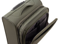 Franky Koffer Gr. S Reisegepäck T27-B Spinner 55er mit Dehnfalte olive/green