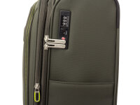 Franky Koffer Gr. S Reisegepäck T27-B Spinner 55er mit Dehnfalte olive/green