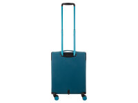 Franky Koffer Gr. S Reisegepäck T27-B Spinner 55er mit Dehnfalte petrol/turquise