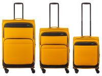 Franky 3er Koffer SET Gr. L/M/S Reisegepäck T27-B Spinner mit Dehnfalte