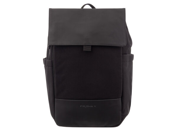 Franky RS67-F Freizeitrucksack mit Laptopfach ca.15" schwarz