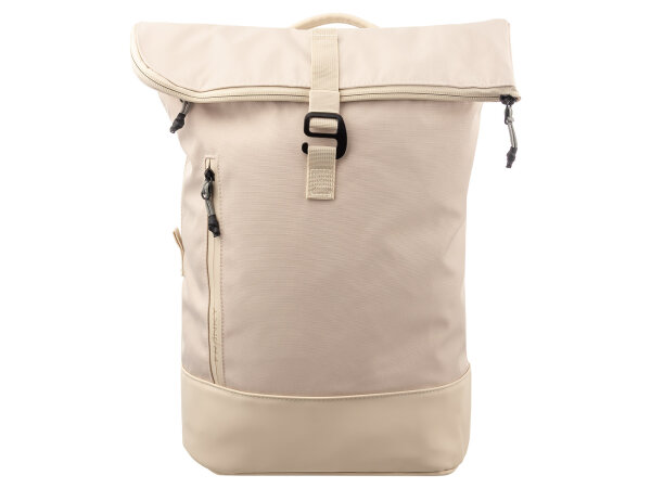 Franky Businessrucksack Freizeitrucksack RS60-F mit Laptopfach ca.15" light beige