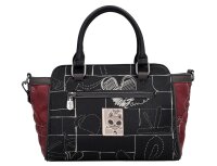 Anekke Mademoiselle Short Handle Bag Shopper 41801-032-schwarz / braun