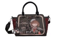 Anekke Mademoiselle Short Handle Bag Shopper 41801-032-schwarz / braun