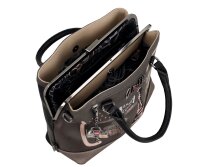 Anekke Mademoiselle Short Handle Bag Shopper 41801-061-schwarz / braun