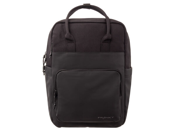 Franky RS55-S Freizeit Rucksack Daypack mit Laptopfach black