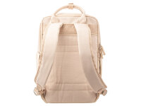 Franky RS55-L Freizeit Rucksack Daypack mit Laptopfach beige