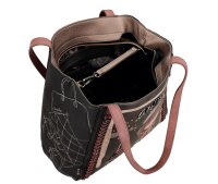 Anekke Mademoiselle Tote Bag Schultertasche 41802-371-schwarz / braun