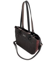 Anekke Mademoiselle Tote Bag Umhängetasche 41802-372-schwarz / braun
