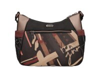 Anekke Mademoiselle Cross-Body Umhängetasche 41803-002-schwarz / braun