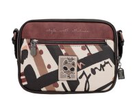 Anekke Mademoiselle 2 Compartment Crossbody Bag Umhängetasche 41803-183-schwarz / braun